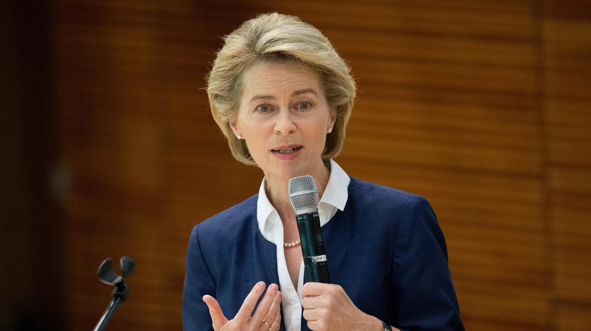 Ursula von der Leyen bei einer Bundeswehr-Veranstaltung.