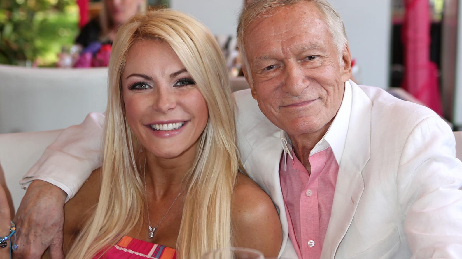 Crystal Harris und Hugh Hefner heirateten 2012.