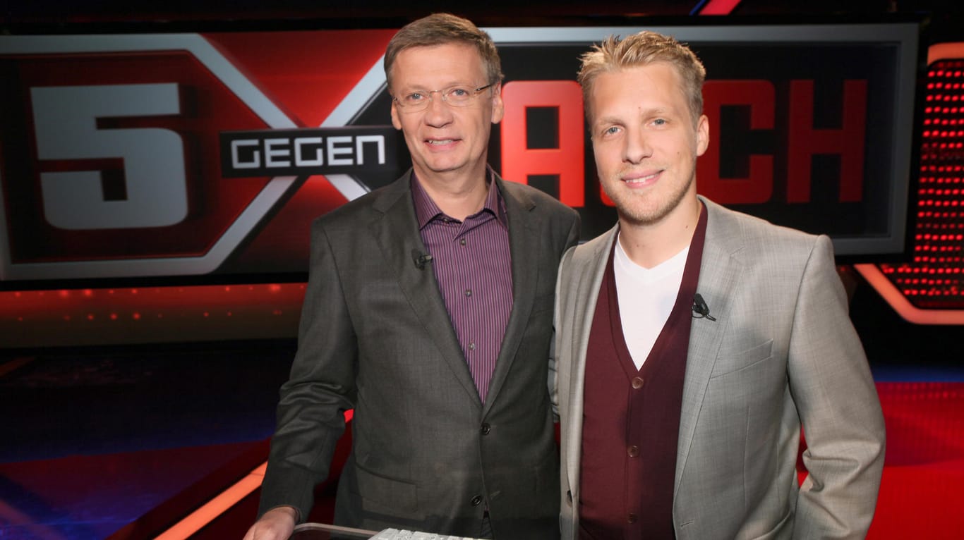 2009 startete die Quizshow mit Günther Jauch und Oliver Pocher.