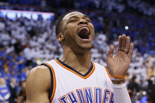 Russell Westbrook: Der Houston-Star hat sich mit dem Coronavirus infiziert.