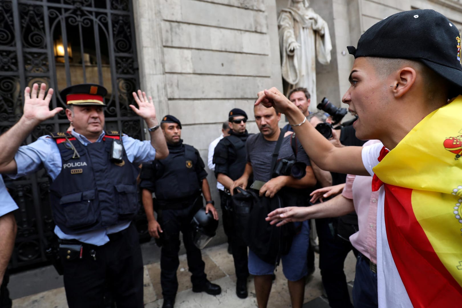 In Barcelona spitzt sich die Lage vor dem Unabhängigkeitsreferendum zu.