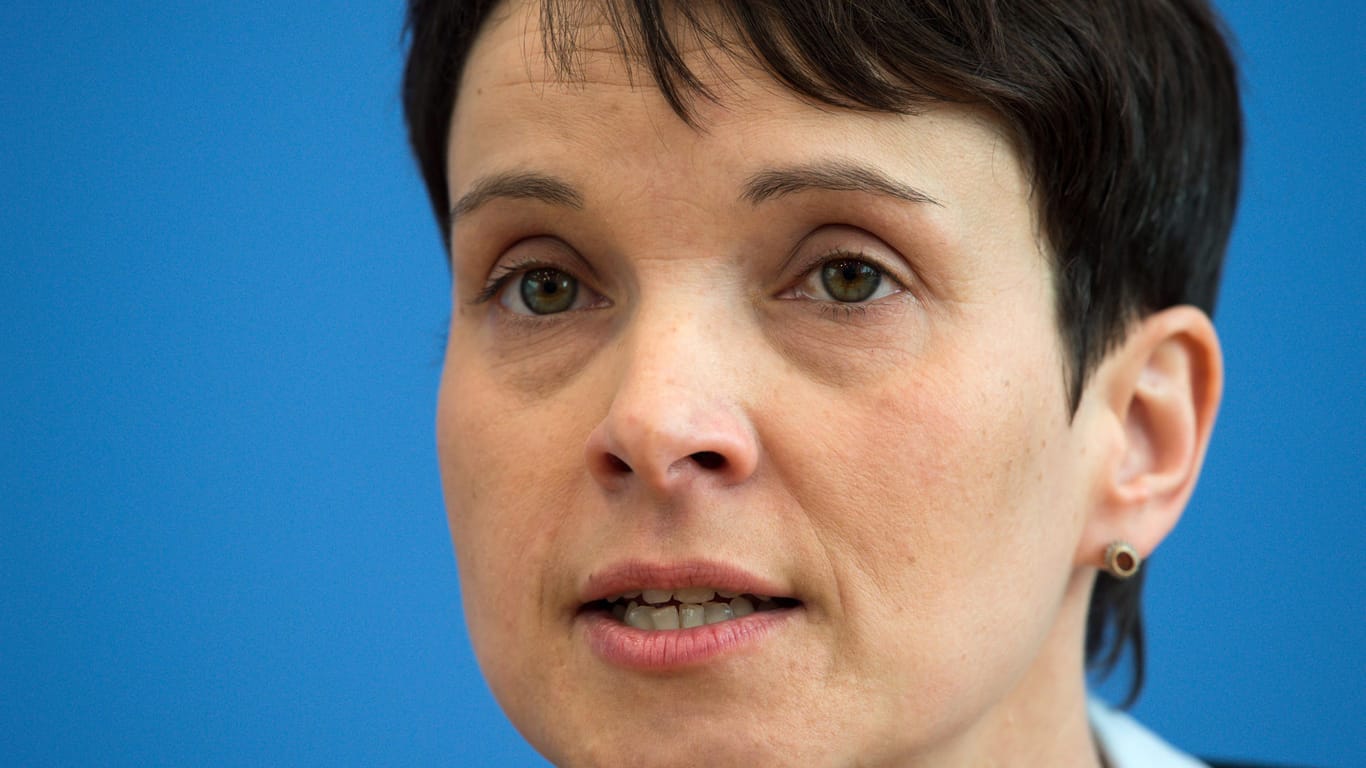 Die ehemalige AfD-Vorsitzende Frauke Petry beklagt eine "Hexenjagd" auf vermeintliche Verbündete in der Partei.