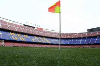 Das Camp Nou bleibt wegen der Sicherheitsbedenken leer.