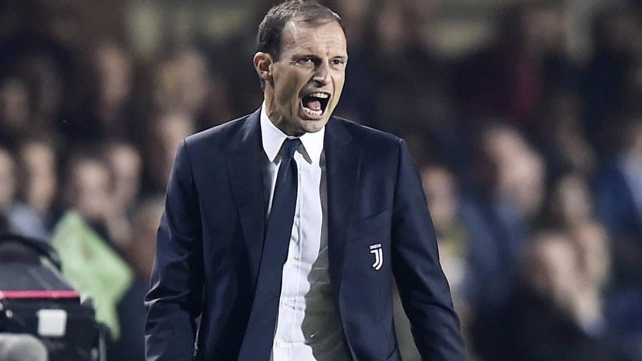 Massimiliano Allegri kann mit dem Videobeweis nicht viel anfangen.