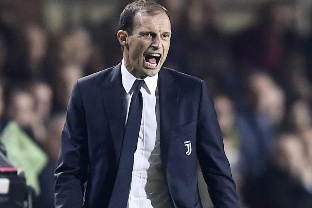 Massimiliano Allegri kann mit dem Videobeweis nicht viel anfangen.