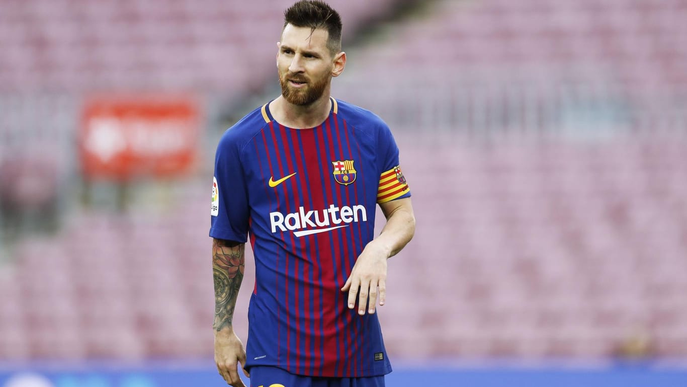 Klare Entscheidung: Barca und Lionel Messi unterstützen die katalanische Bewegung.