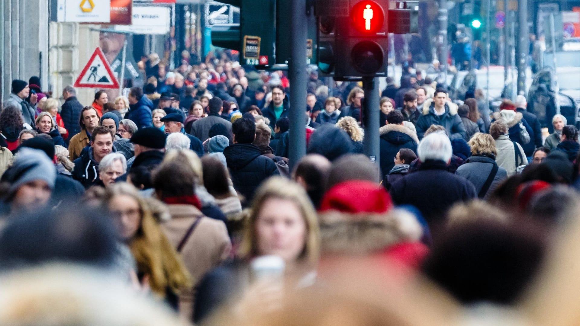 Menschenmassen: der Anstieg wird sich auch auf den Straßen bemerkbar machen