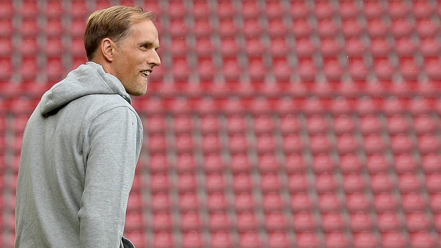 Thomas Tuchel beim Abschiedsspiel seines früheren Spielers Nikolce Noveski in Mainz. Thomas Tuchel beim Abschiedsspiel seines früheren Spielers Nikolce Noveski in Mainz.