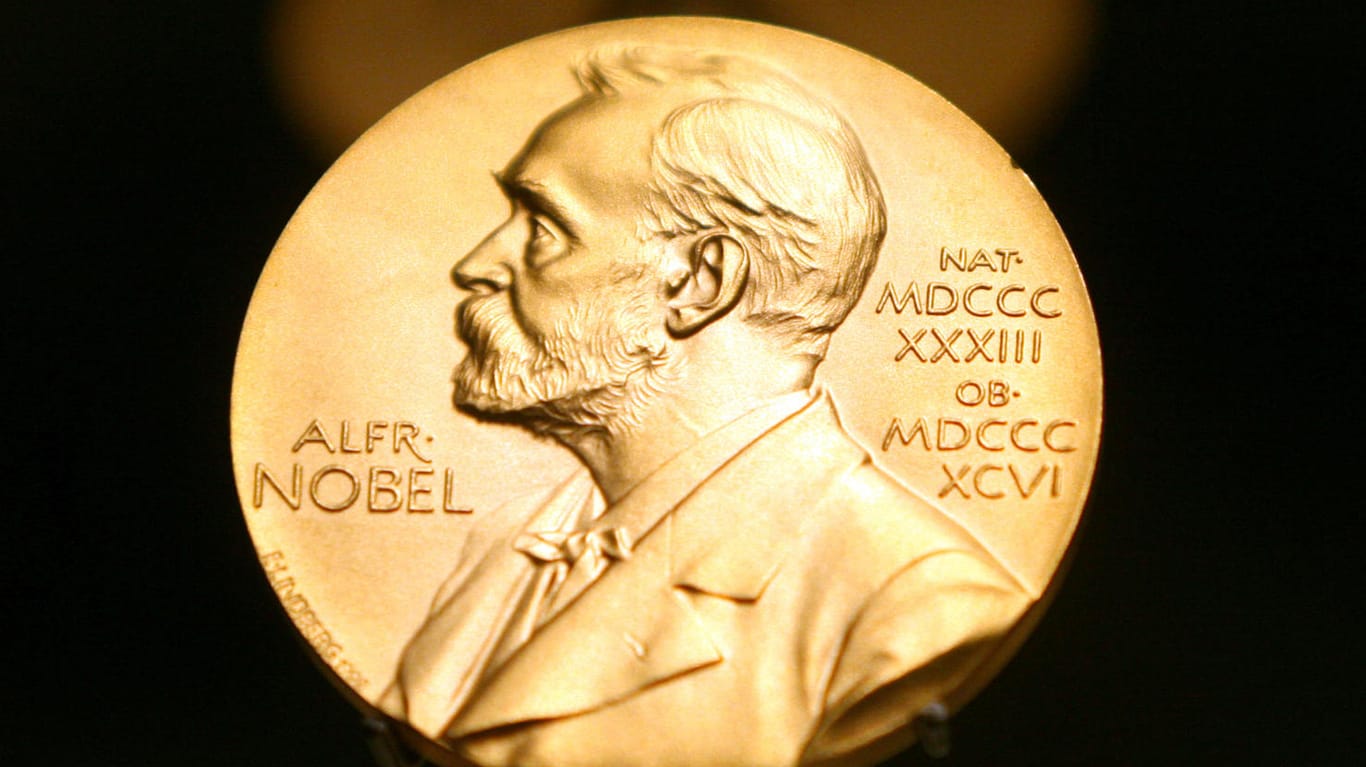 Nobelpreis 2017: Eine Medaille mit dem Konterfei von Alfred Nobel.