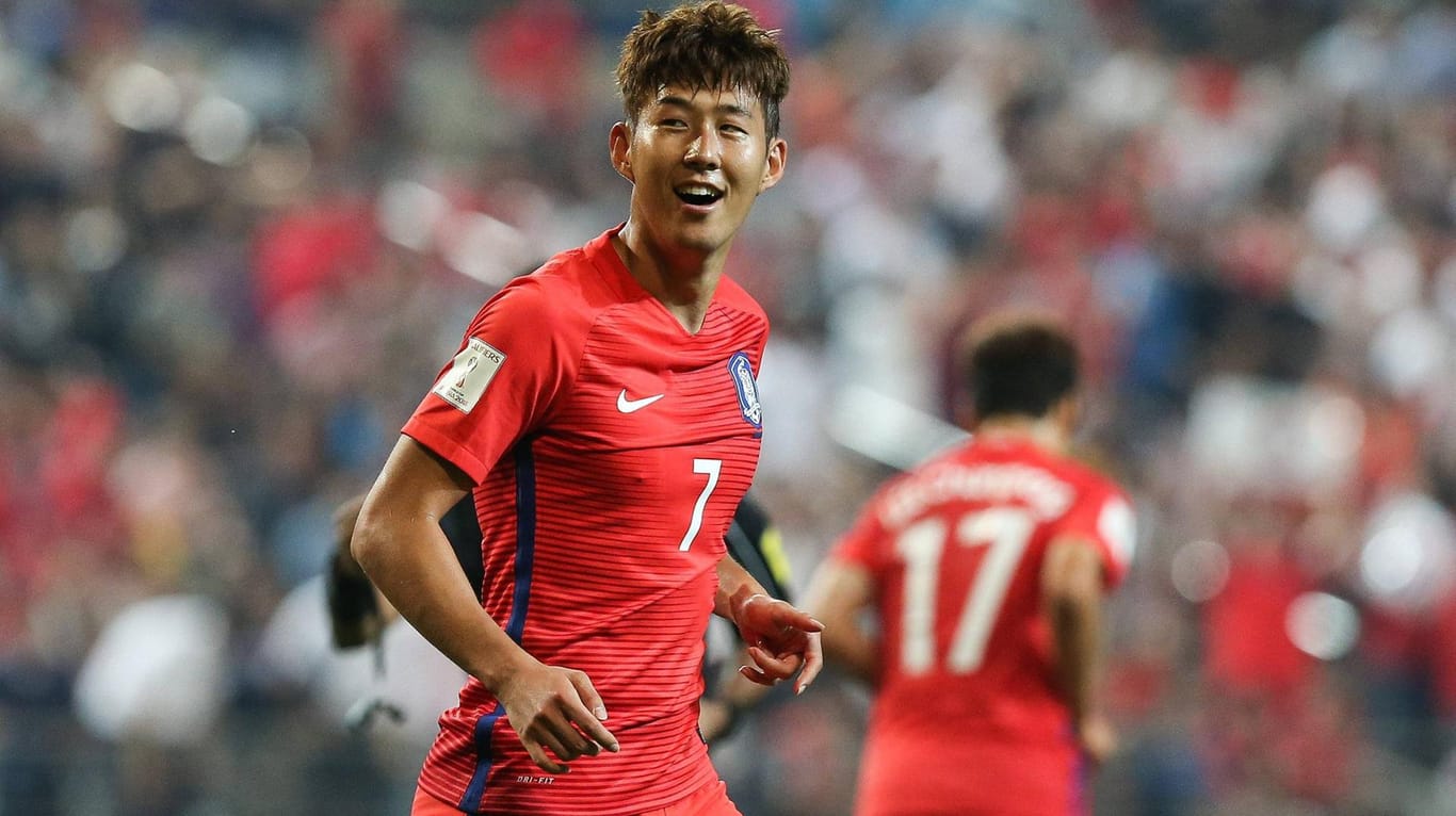 Heung-Min Son spielt seit 2010 für die südkoreanische Nationalmannschaft.