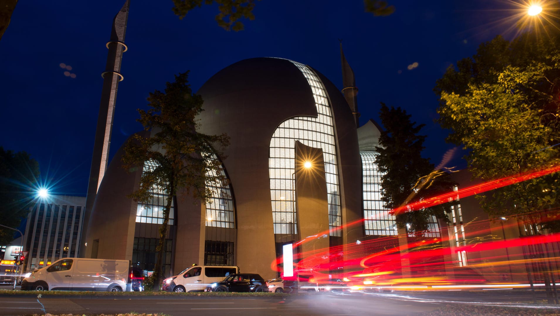 Zentralmoschee in Köln-Ehrenfeld.