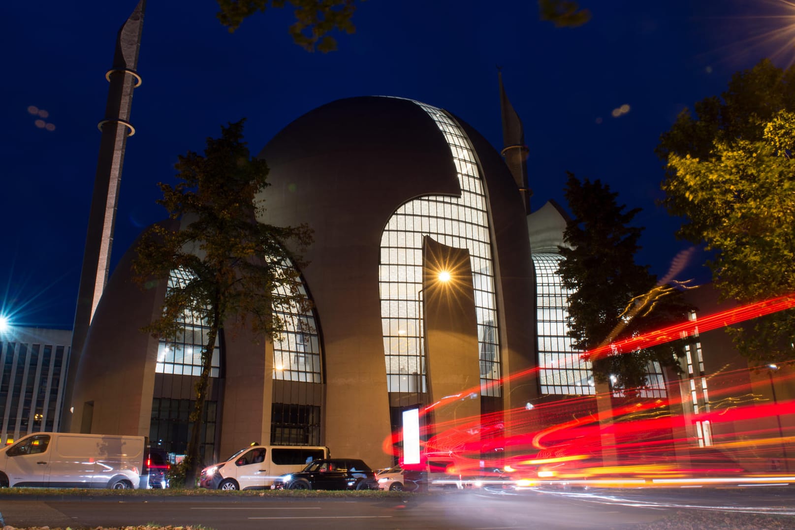 Zentralmoschee in Köln-Ehrenfeld.