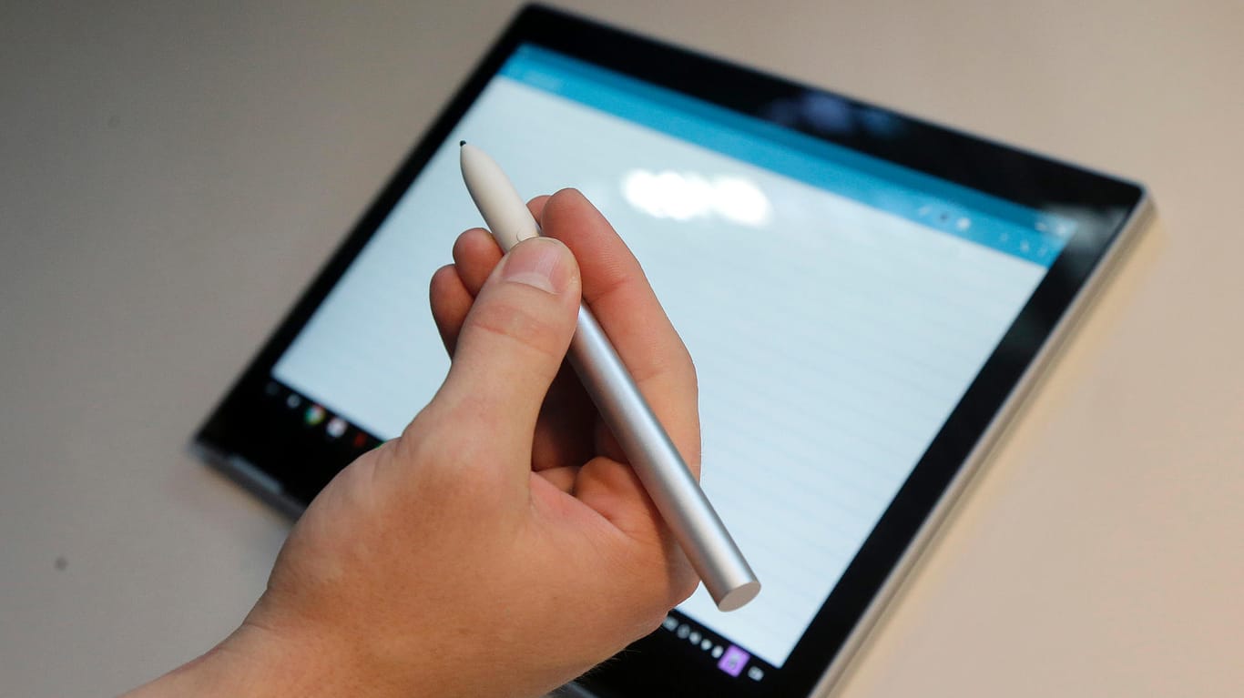 Mix aus Tablet und Notebook: Googles neues Pixelbook Pen.