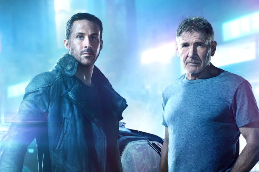 Harrison Ford und Ryan Gosling stehen für "Blade Runner 2049" gemeinsam vor der Kamera.