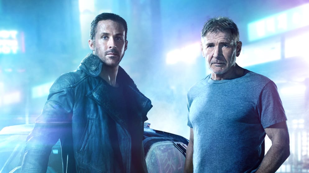 Harrison Ford und Ryan Gosling stehen für "Blade Runner 2049" gemeinsam vor der Kamera.