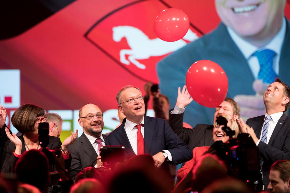 Martin Schulz unterstützt tatkräftig den Wahlkampf der SPD in Niedersachsen.