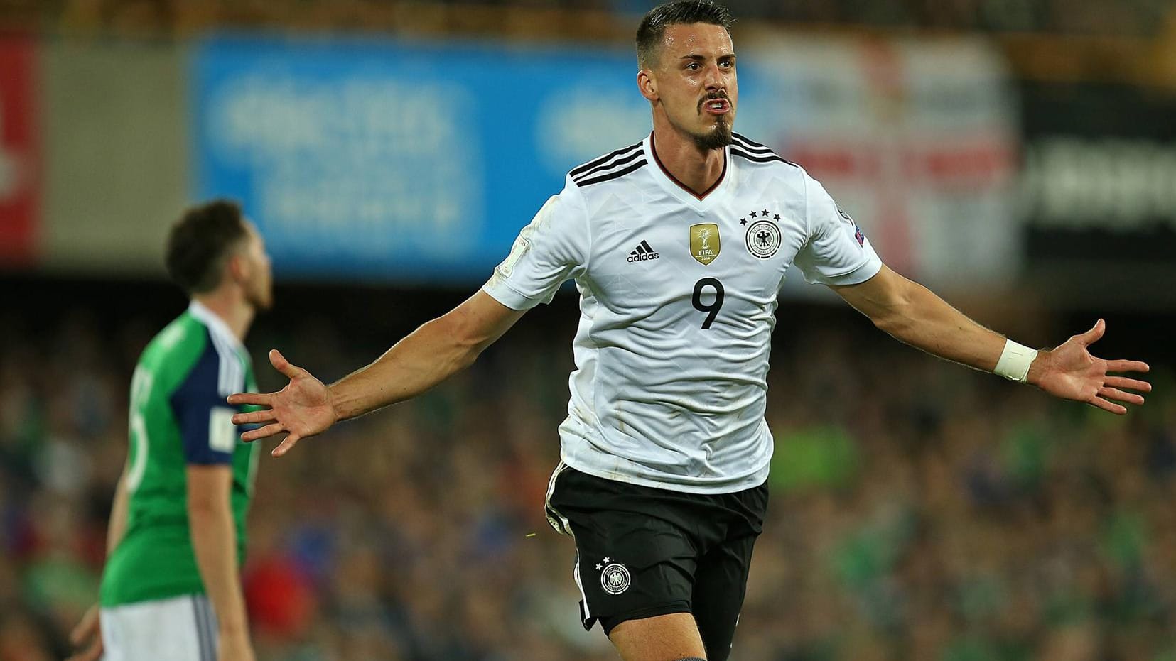 Torjäger: Sandro Wagner erzielte sein viertes Länderspieltor.