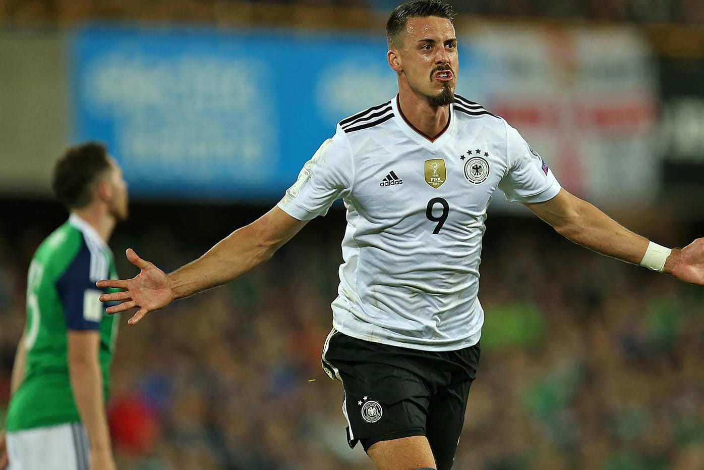 Torjäger: Sandro Wagner erzielte sein viertes Länderspieltor.