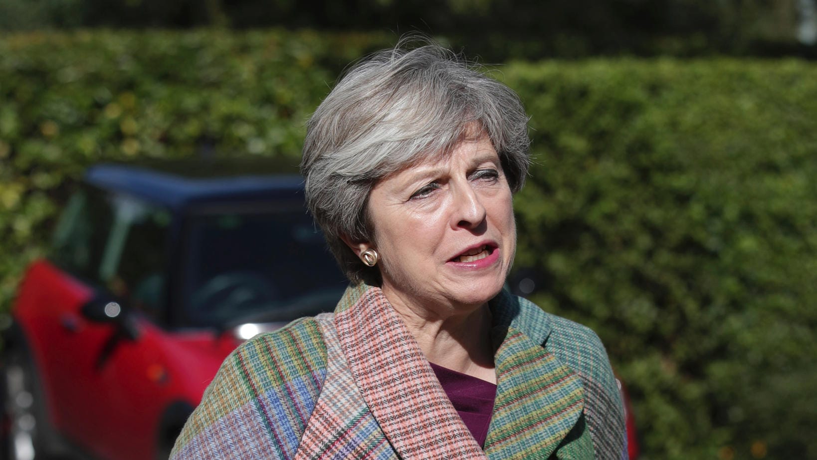 Die britische Premierministerin Theresa May zählt auf Rückendeckung aus ihrer Partei. Die britische Premierministerin Theresa May zählt auf Rückendeckung aus ihrer Partei.