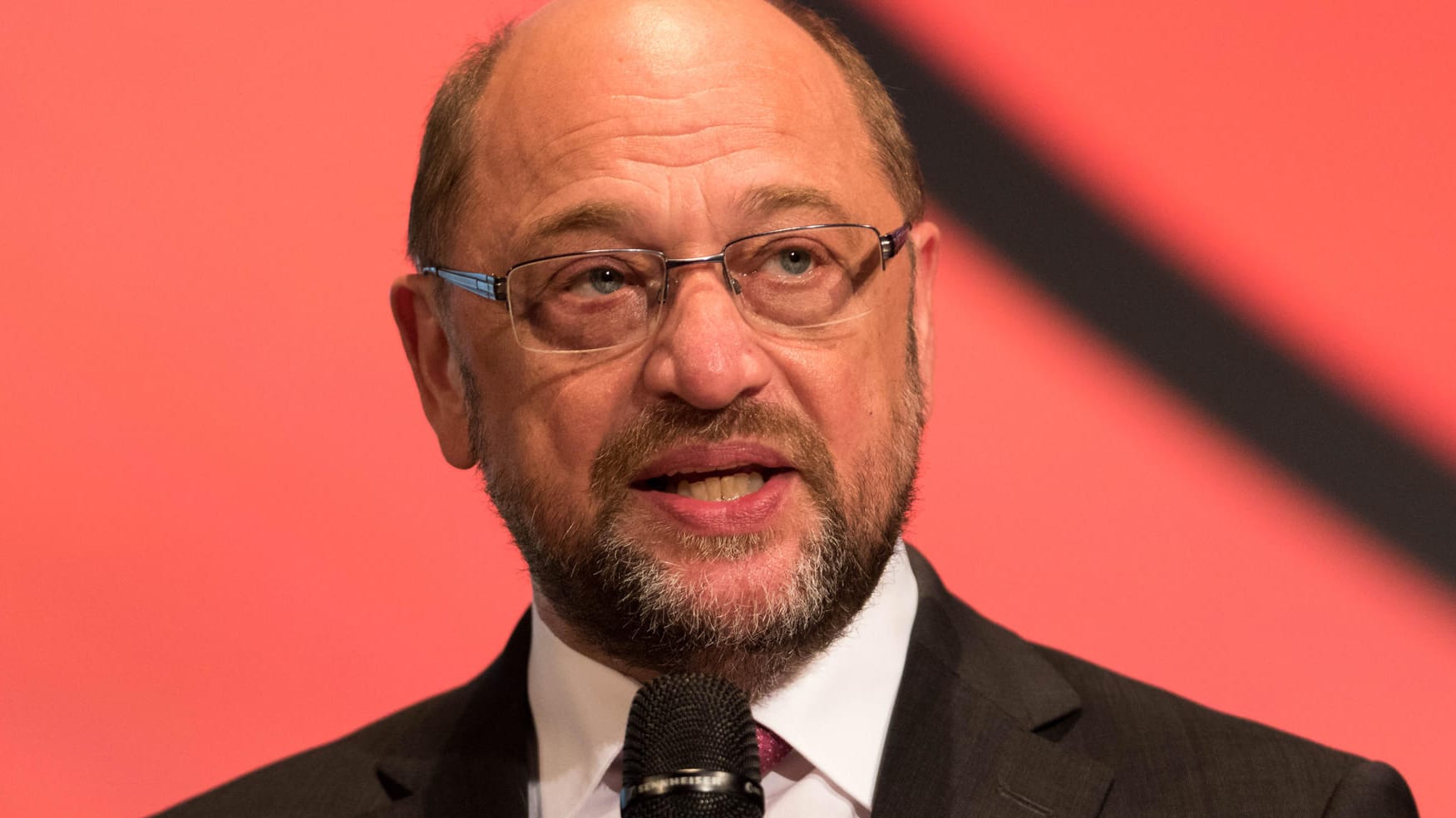 Der SPD-Parteivorsitzende Martin Schulz bei einem Wahlkampfauftritt in Niedersachsen.