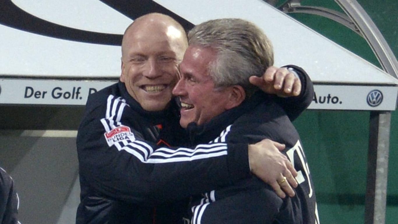 Aus gemeinsamen Tagen beim FC Bayern: Matthias Sammer (links) und Jupp Heynckes.