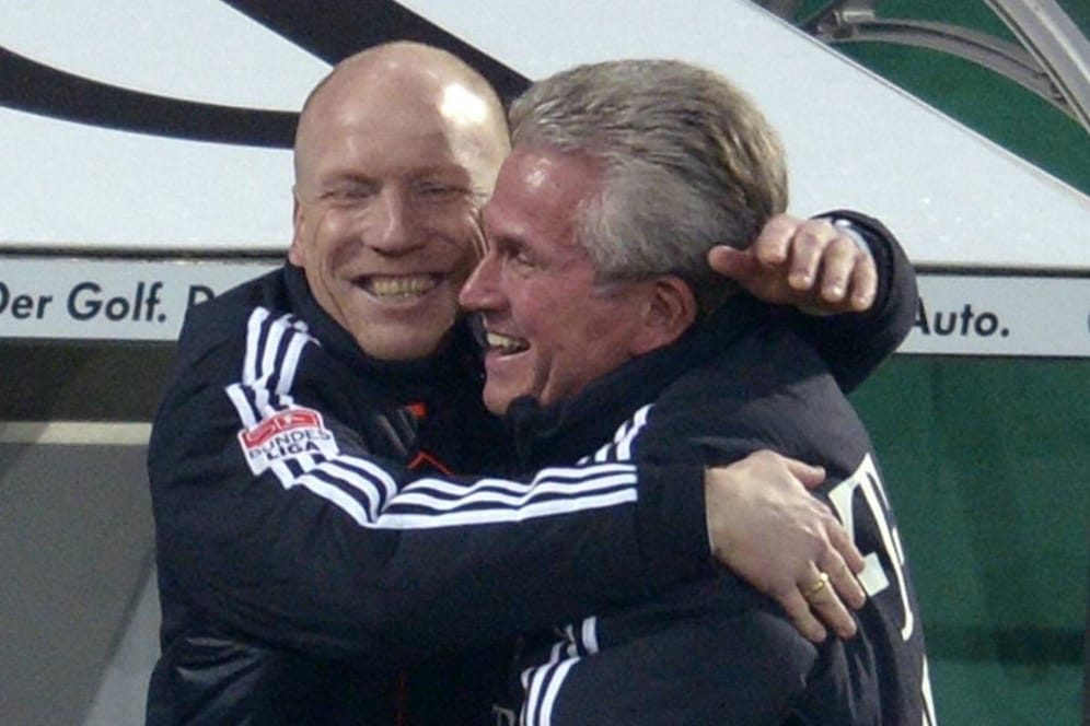 Aus gemeinsamen Tagen beim FC Bayern: Matthias Sammer (links) und Jupp Heynckes.