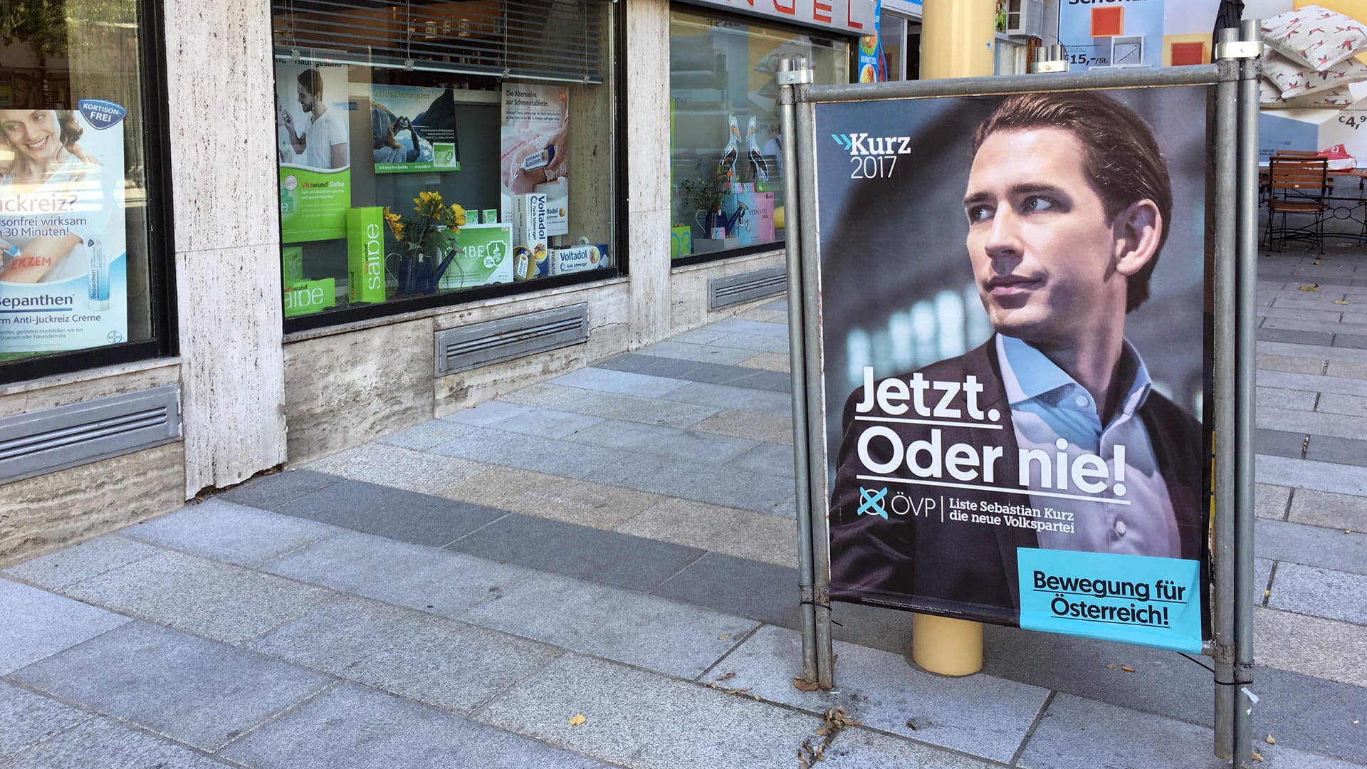 Sebastian Kurz und die ÖVP sind bei der bevorstehenden Wahl in Österreich Favorit.