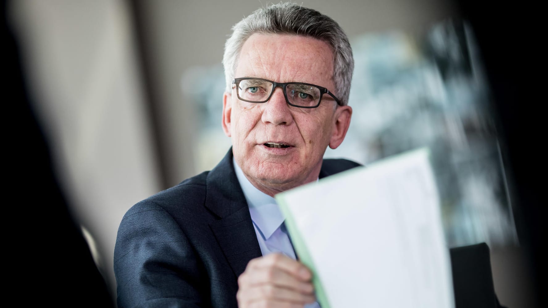 Bundesinnenminister Thomas de Maiziere (CDU) hält auch einen muslimischen Feiertag in Deutschland für denkbar.