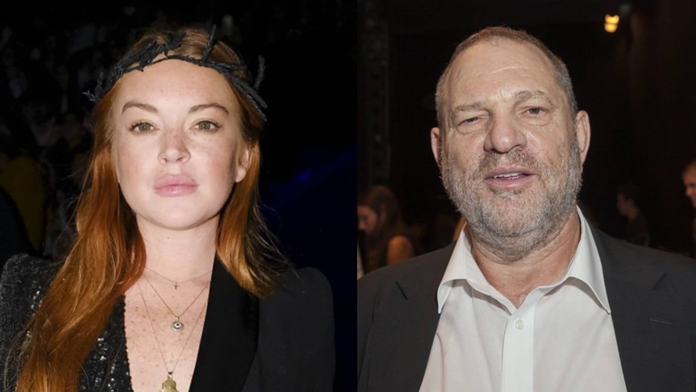 Lindsay Lohan verteidigt Harvey Weinstein.