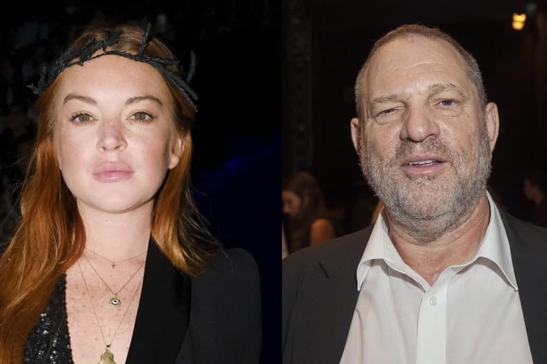 Lindsay Lohan verteidigt Harvey Weinstein.