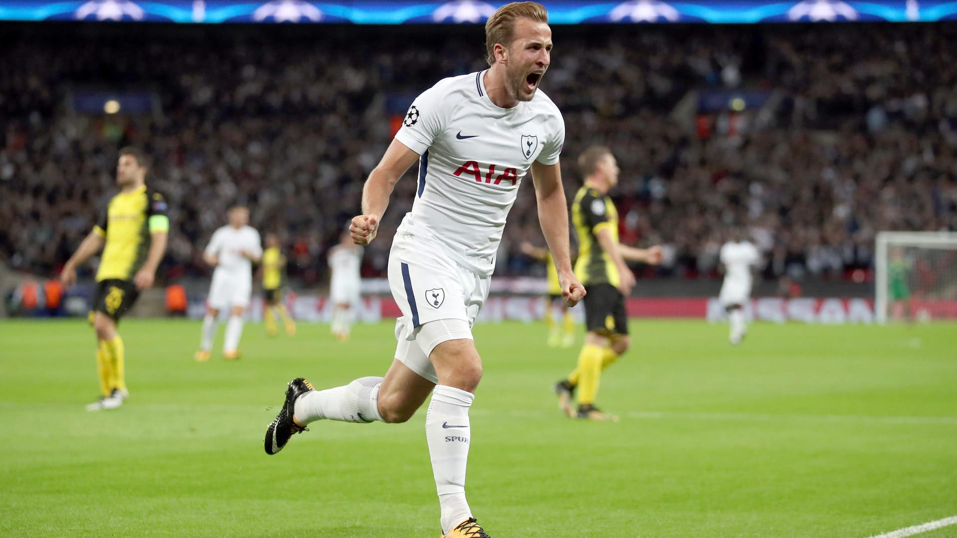Harry Kane erzielte in der aktuellen Saison sechs Treffer in sieben Ligaspielen.