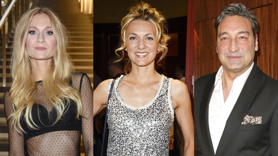 Carolin Niemczyk, Ella Endlich und Mousse T. sitzen in der Jury neben Dieter Bohlen.