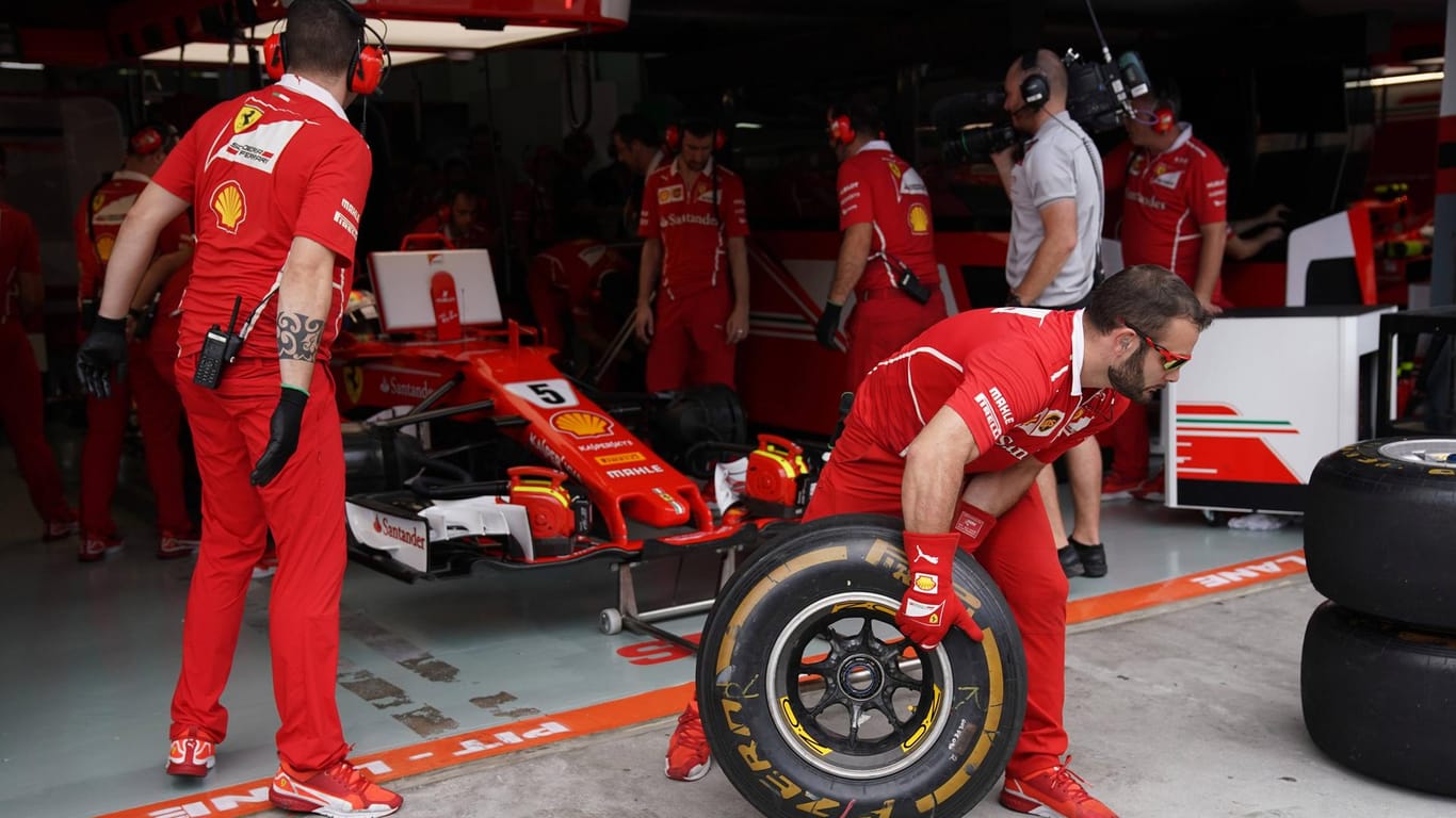 Der Wagen von Sebastian Vettel war in den letzten Wochen in der Kritik.