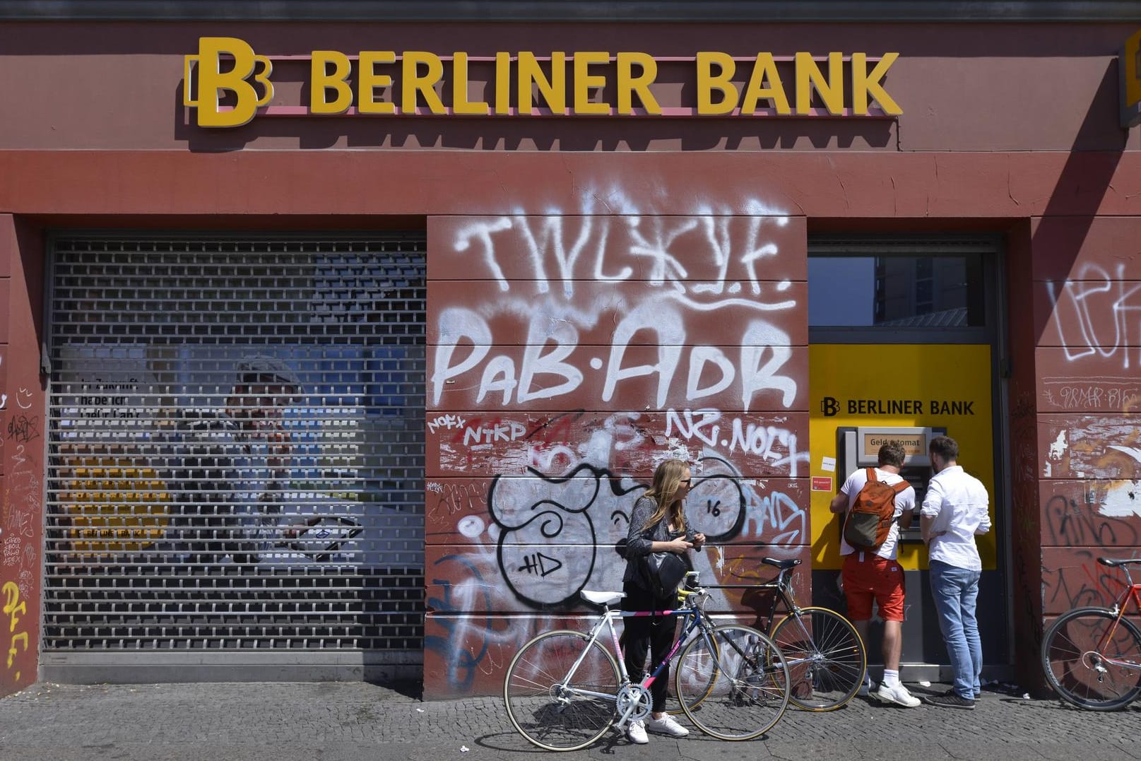 Geschlossene Bankfiliale: Online-Banking wird immer beliebter.