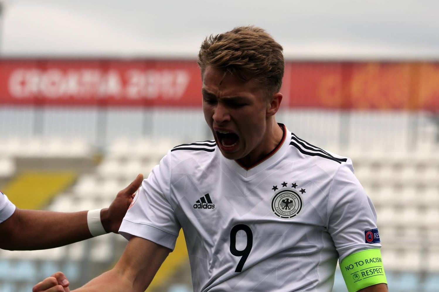 Jann-Fiete Arp hat in 16 Partien für die deutsche U17 14 Treffer erzielt.