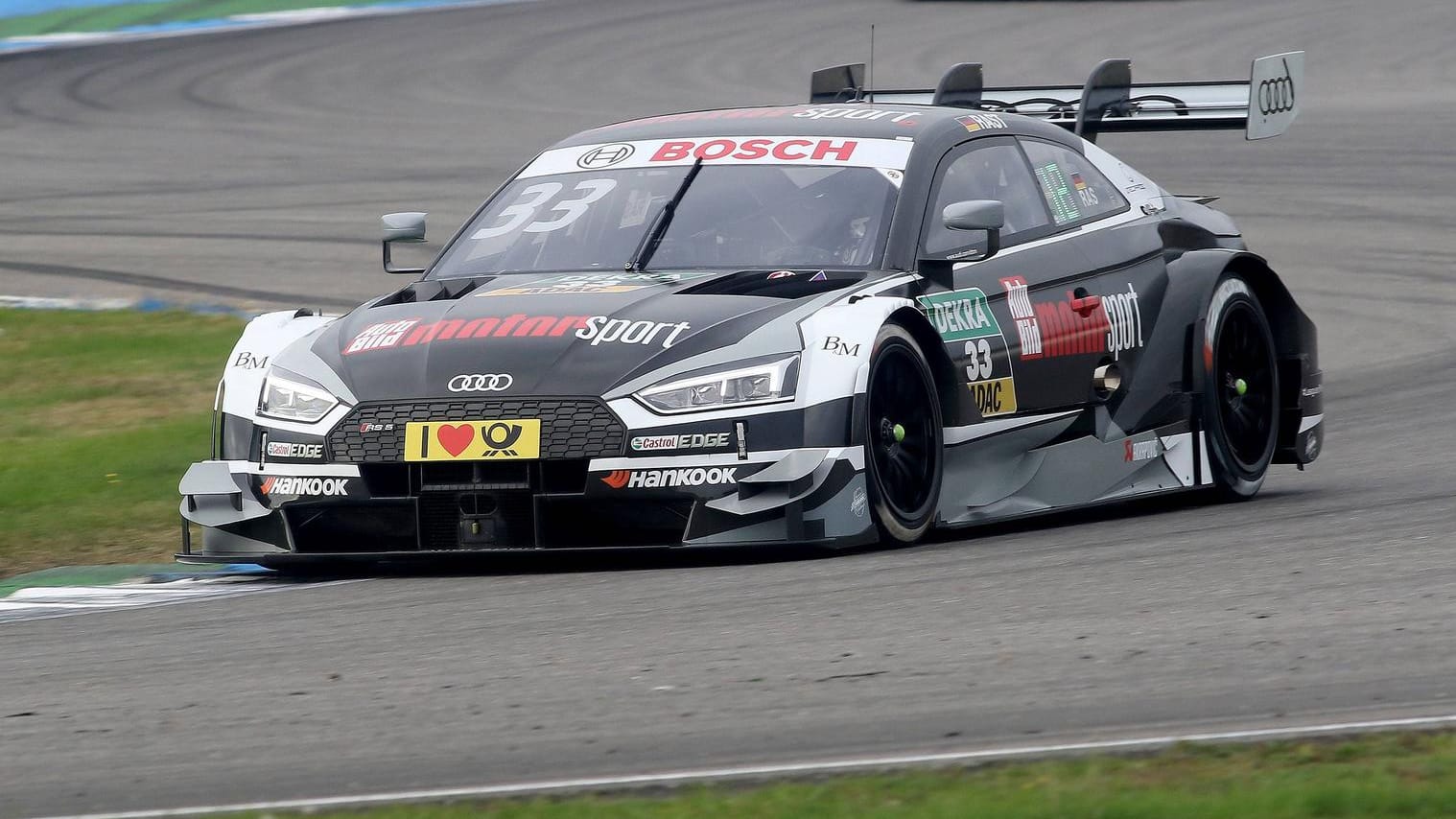 René Rast beim DTM-Lauf auf dem Hockenheimring.