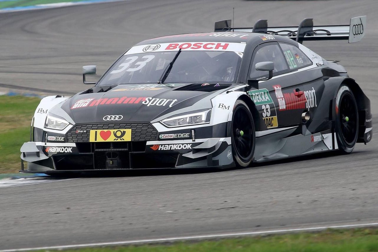 René Rast beim DTM-Lauf auf dem Hockenheimring.