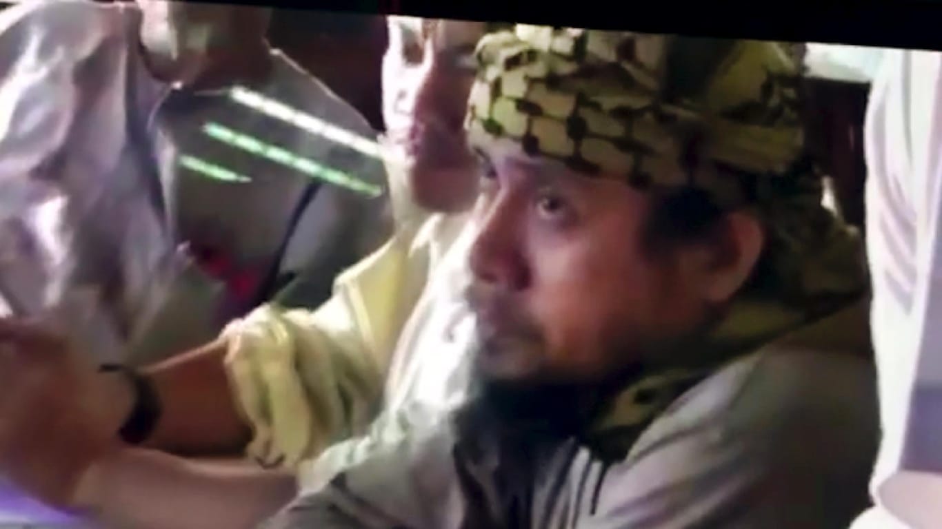 Das Bild zeigt einen der beiden mutmaßlichen IS-Rebellenführer.