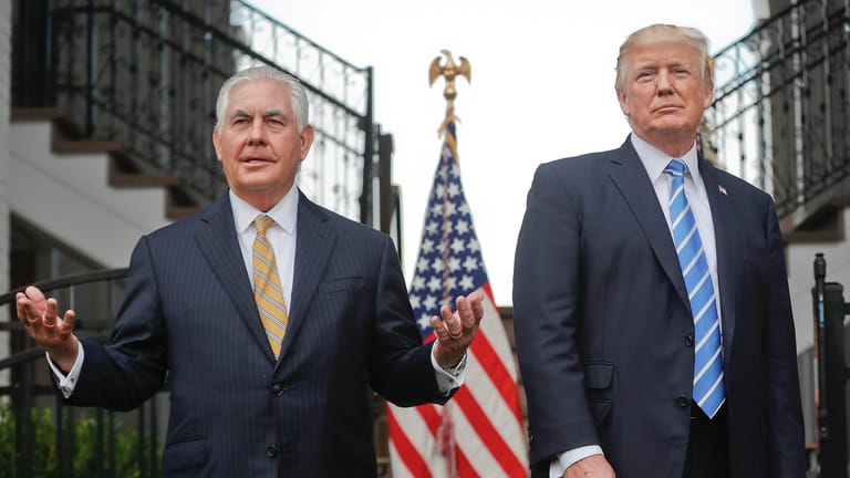 Rex Tillerson, Donald Trump: Wer hat in der Außenpolitik das Sagen?