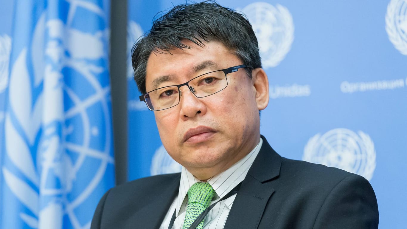 Nordkoreas UN-Botschafter Kim In Ryong: "Die Situation in Nordkorea ist riskant geworden."