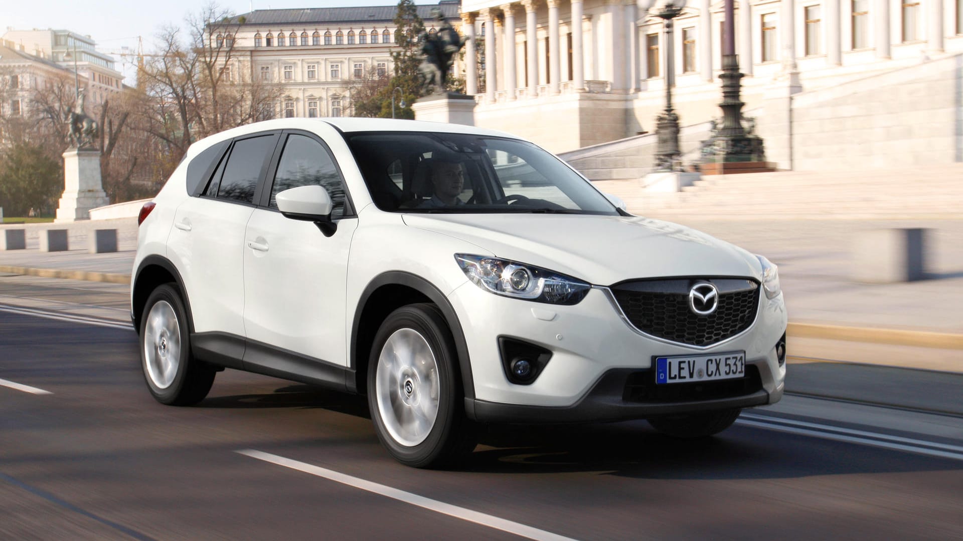 Musterknabe: Das japanische SUV Mazda CX-5 zeigt sich bei der Kfz-Hauptuntersuchung von seiner besten Seite.