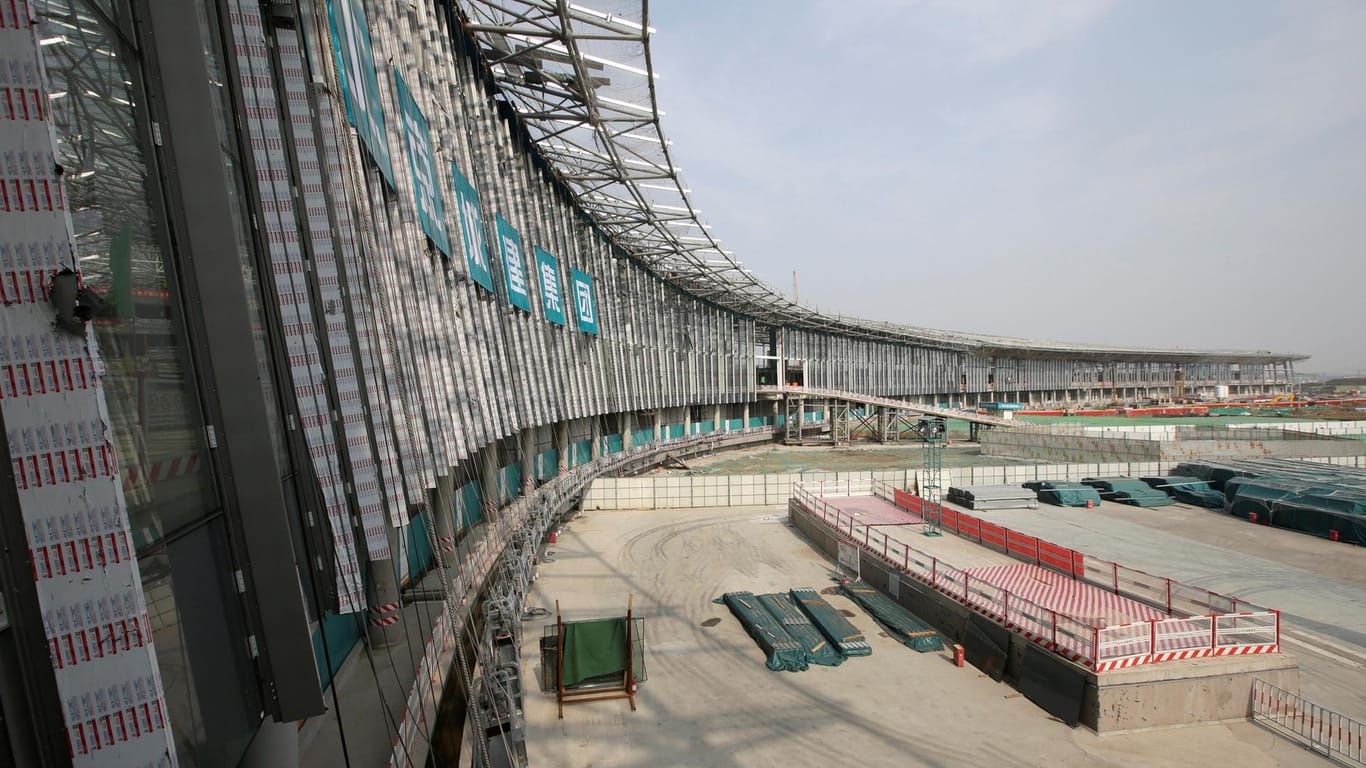 Ausblick auf eines der neuen Terminals.