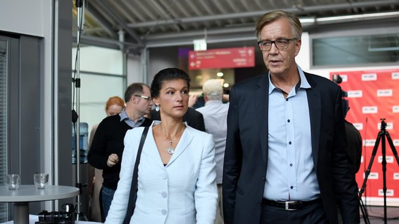 Sieger im Machtkampf? Die Linke-Fraktionsvorsitzenden Sahra Wagenknecht und Dietmar Bartsch.