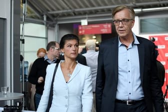 Sieger im Machtkampf? Die Linke-Fraktionsvorsitzenden Sahra Wagenknecht und Dietmar Bartsch.