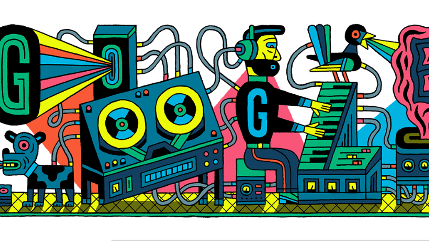 Google feiert heute die Geburt des Studios für elektronische Musik.