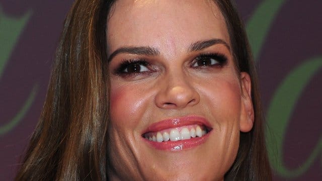 Hilary Swank blickt in die Zukunft.