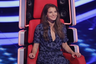 Yvonne Catterfeld saß 2016 zum ersten Mal auf einem der roten Stühle bei TVoG.