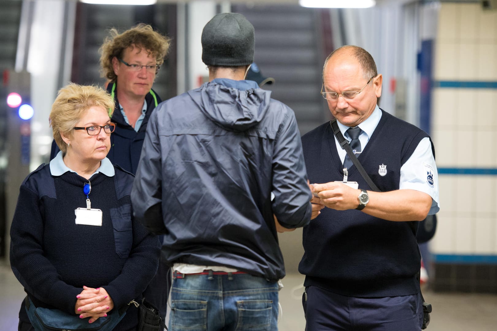 Fahrkartenkontrollen im HVV-Gebiet