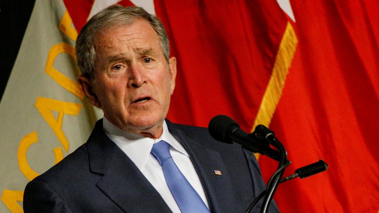 Ex-US-Präsident George W. Bush machte unmissverständlich klar, was er von Donald Trumps Politik hält: gar nichts. Ex-US-Präsident George W. Bush machte unmissverständlich klar, was er von Donald Trumps Politik hält: gar nichts.