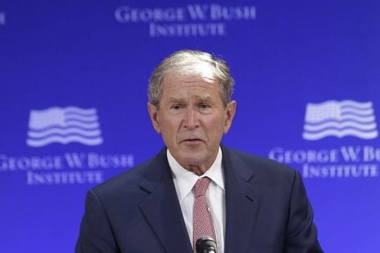 Der ehemalige US-Präsident George W.